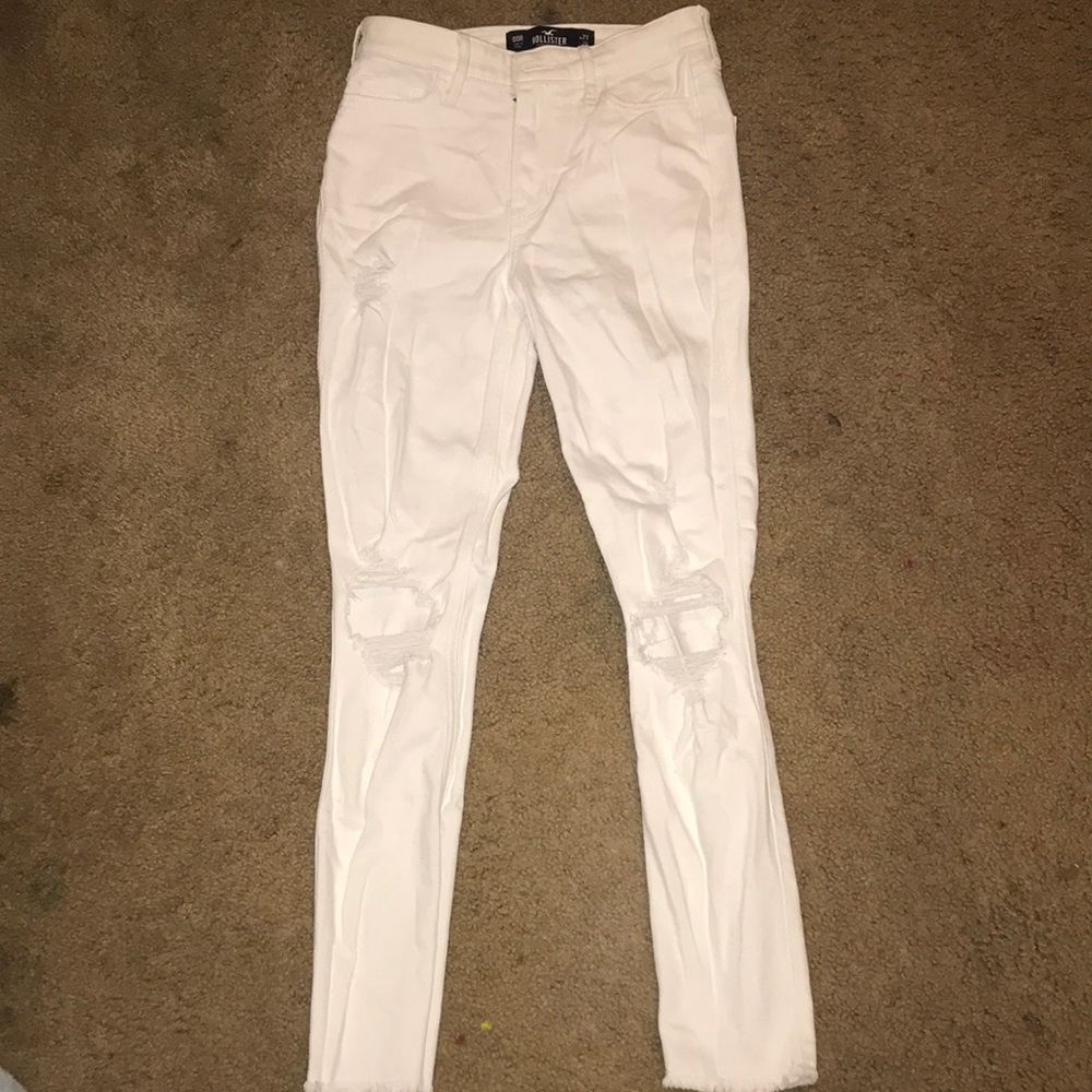 high-rise super skinny crop vintage stretch